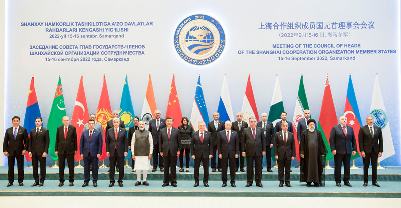 习近平出席上海合作组织成员国元首理事会第二十二次会议并发表重要讲话